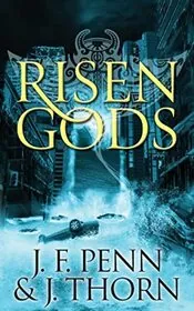 Book cover for "Risen Gods" by JF Penn