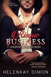 Book cover for "Risque Business" by HelenKay Dimon