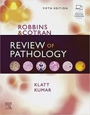 Book cover for "Robbins and Cotran Review of Pathology" by Edward C. Klatt