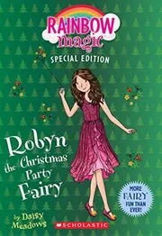 Book cover for "Robyn the Christmas Party Fairy" by Daisy Meadows