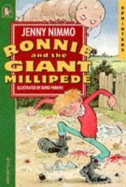 Book cover for "Ronnie and the Giant Millipede" by Jenny Nimmo