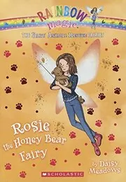 Book cover for "Rosie the Honey Bear Fairy" by Daisy Meadows