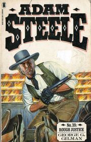 Book cover for "Rough Justice" by Terry Harknett
