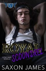 Book cover for "Royal Scoundrel" by Saxon James