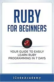 Book cover for "Ruby For Beginners" by iCode Academy