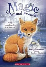Book cover for "Ruby Fuzzybrush's Star Dance" by Daisy Meadows