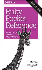 Book cover for "Ruby Pocket Reference" by Michael Fitzgerald