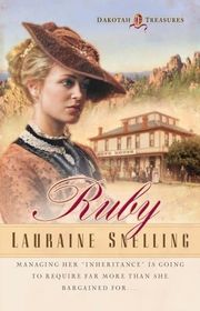 Book cover for "Ruby" by Lauraine Snelling