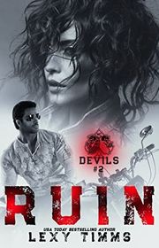 Book cover for "Ruin" by Lexy Timms