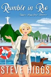 Book cover for "Rumble in Rio" by Steve Higgs