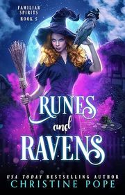 Book cover for "Runes and Ravens" by Christine Pope