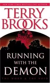 Book cover for "Running with the Demon" by Terry Brooks