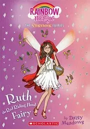Book cover for "Ruth the Red Riding Hood Fairy" by Daisy Meadows
