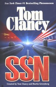 Book cover for "SSN" by Tom Clancy