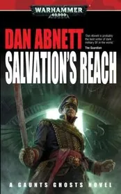 Book cover for "Salvation's Reach" by Dan Abnett
