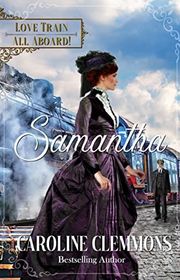 Book cover for "Samantha" by Caroline Clemmons