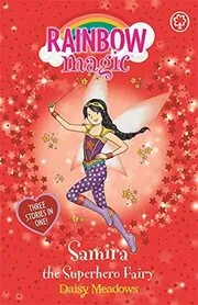 Book cover for "Samira the Superhero Fairy" by Daisy Meadows