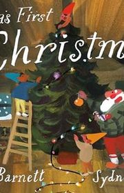 Book cover for "Santa's First Christmas" by Mac Barnett