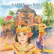Book cover for "Sasha Visits Bali" by Shamini Flint