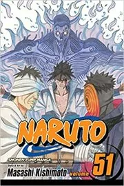 Book cover for "Sasuke vs. Danzo!" by Masashi Kishimoto