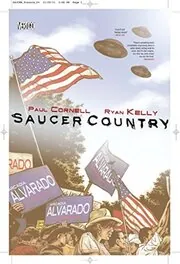 Book cover for "Saucer Country, Vol. 1" by Paul Cornell