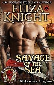 Book cover for "Savage of the Sea" by Eliza Knight