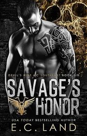 Book cover for "Savage's Honor" by EC Land