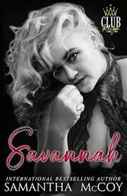 Book cover for "Savannah" by Samantha McCoy