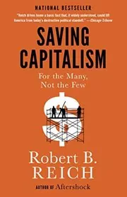 Book cover for "Saving Capitalism" by Robert B. Reich
