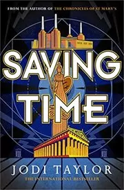 Book cover for "Saving Time"