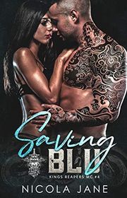 Book cover for "Saving Blu" by Nicola Jane