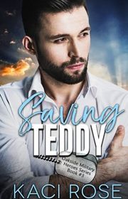 Book cover for "Saving Teddy" by Kaci Rose