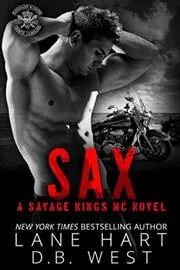 Book cover for "Sax" by Lane Hart