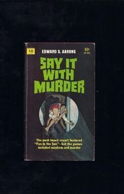 Book cover for "Say it with Murder"