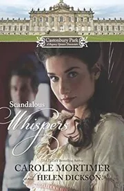 Book cover for "Scandalous Whispers" by Carole Mortimer