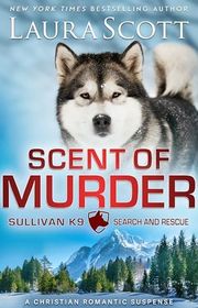 Book cover for "Scent of Murder" by Laura Scott