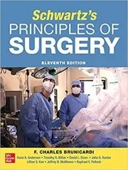 Book cover for "Schwartz's Principles Of Surgery" by F. Charles Brunicardi