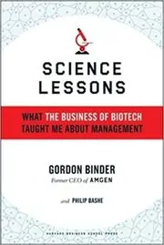 Book cover for "Science Lessons" by Gordon Binder