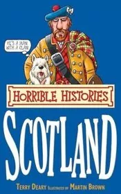 Book cover for "Scotland" by Terry Deary