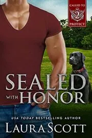 Book cover for "Sealed With Honor" by Laura Scott