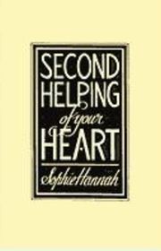 Book cover for "Second Helping of Your Heart" by Sophie Hannah