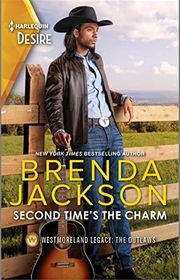 Book cover for "Second Time's the Charm" by Brenda Jackson