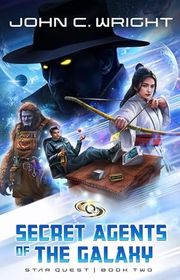 Book cover for "Secret Agents of the Galaxy"