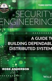 Book cover for "Security Engineering" by Ross Anderson