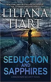 Book cover for "Seduction and Sapphires" by Liliana Hart