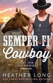 Book cover for "Semper Fi Cowboy" by Heather Long