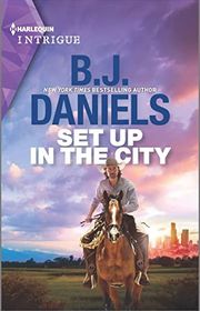 Book cover for "Set Up in the City" by BJ Daniels