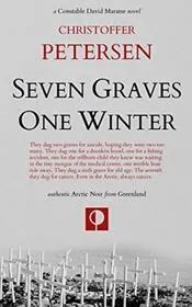 Book cover for "Seven Graves One Winter" by Christoffer Petersen