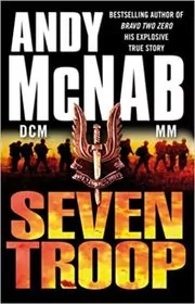 Book cover for "Seven Troop"
