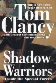 Book cover for "Shadow Warriors" by Tom Clancy